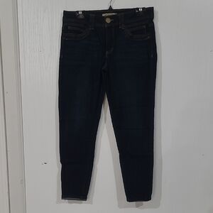 Democracy Womens Dark Wash Ab Technology Skinny Jeans Size 8